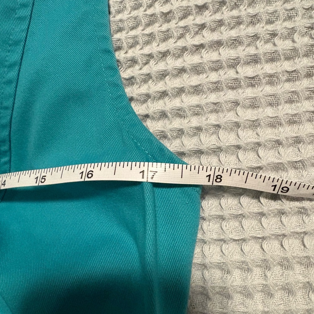 Boden Helena Sleeveless Chino Dress in Turquoise Size US 6L (longer length) - Picture 7 of 7